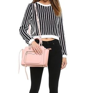 Rebecca Minkoff Mini Avery Pink Blush Crossbody